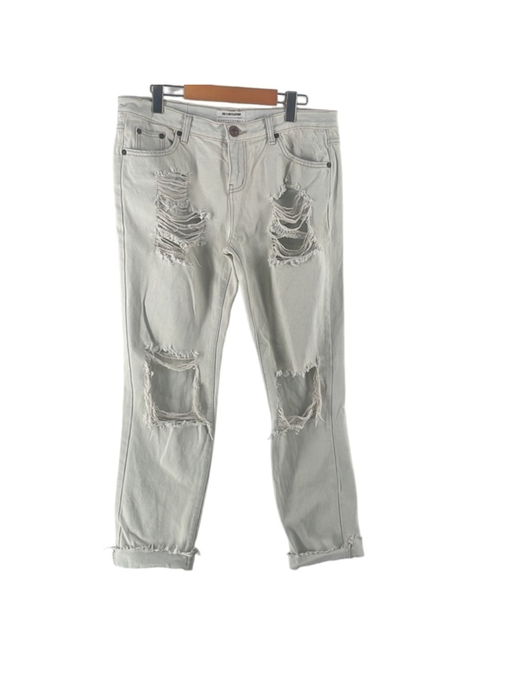 ONE X Oneteaspoon jeans awesome baggies distressed jeans sz 30